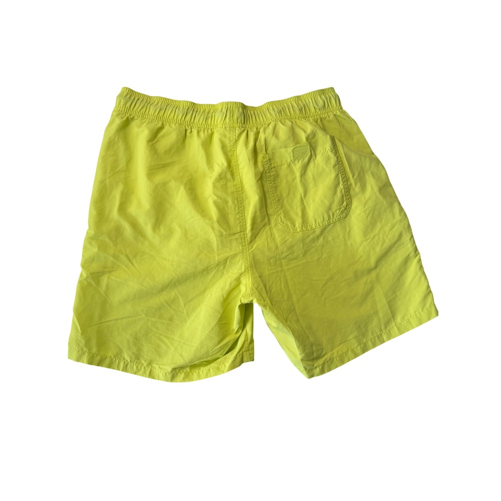 Goodfellow & Co Mens Neon Yellow Swim Trunks Mesh Lined Shorts Size Medium - Picture 2 of 4